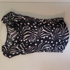 Dressy sleeveless blouse